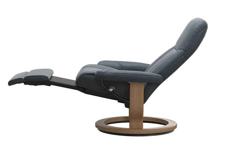 Stressless Consul Power in Leder Batick von der Seite