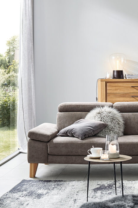 Natura Home, gemütliches Sofa, natürliches Wohnen